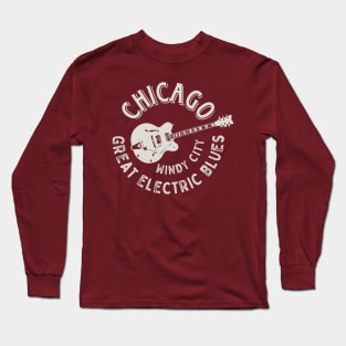 Chicago Great Electric Blues Long Sleeve T-Shirt